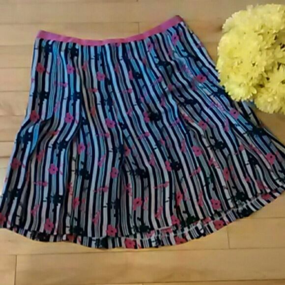 Alfani 100% Silk Skirt - Picture 1 of 4